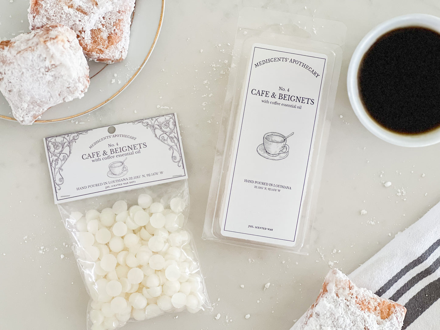 Cafe & Beignets Wax Melts